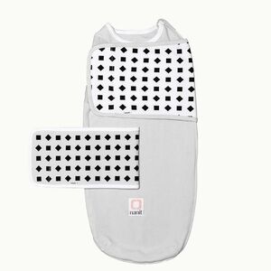 Nanit breathing bands (2) and swaddle (1) for 0-3mo (NWOT)